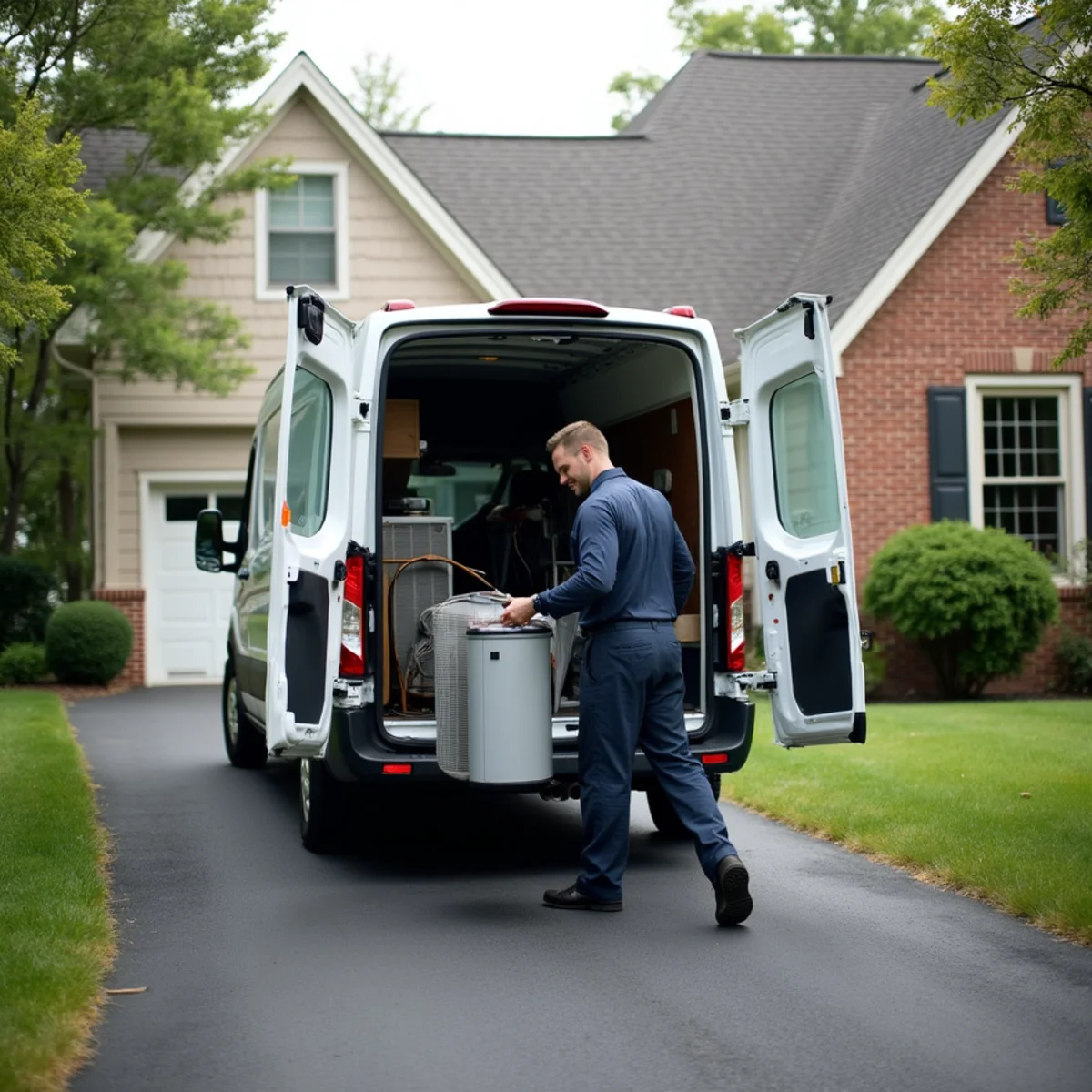 HVAC ductwork repair for a home addition in North Quakertown, PA