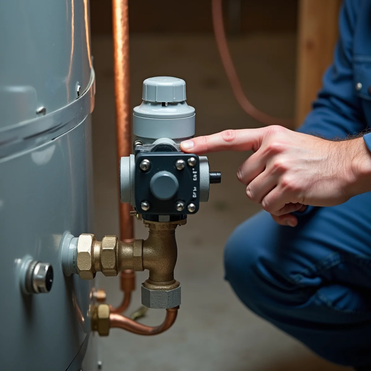 A hot-water boiler with a circulator pump